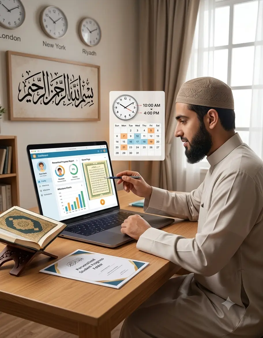 Quran learning for families at home
