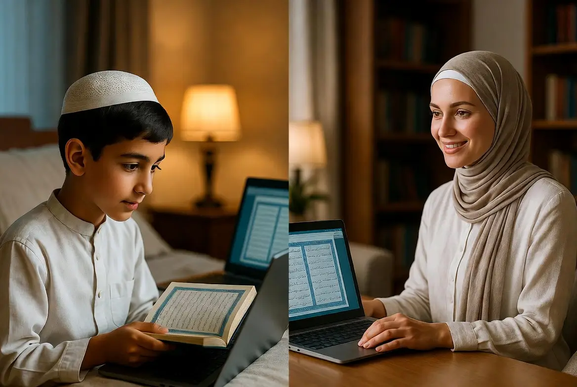 Female Quran teacher providing online Quran classes